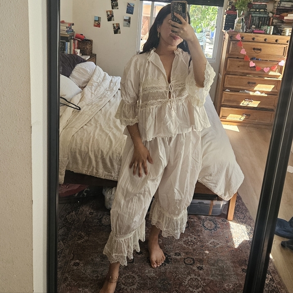 Free People Forever Young Set Top And Bottom - Picture 9 of 9